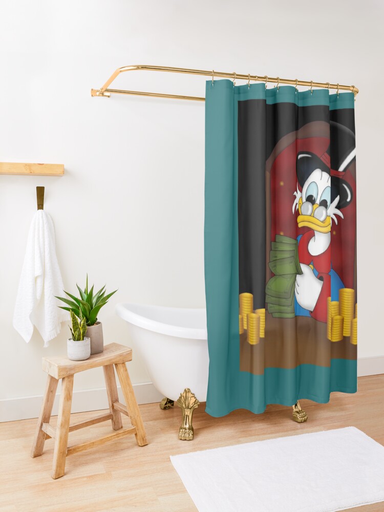 Disover Largent motivé   Shower Curtain