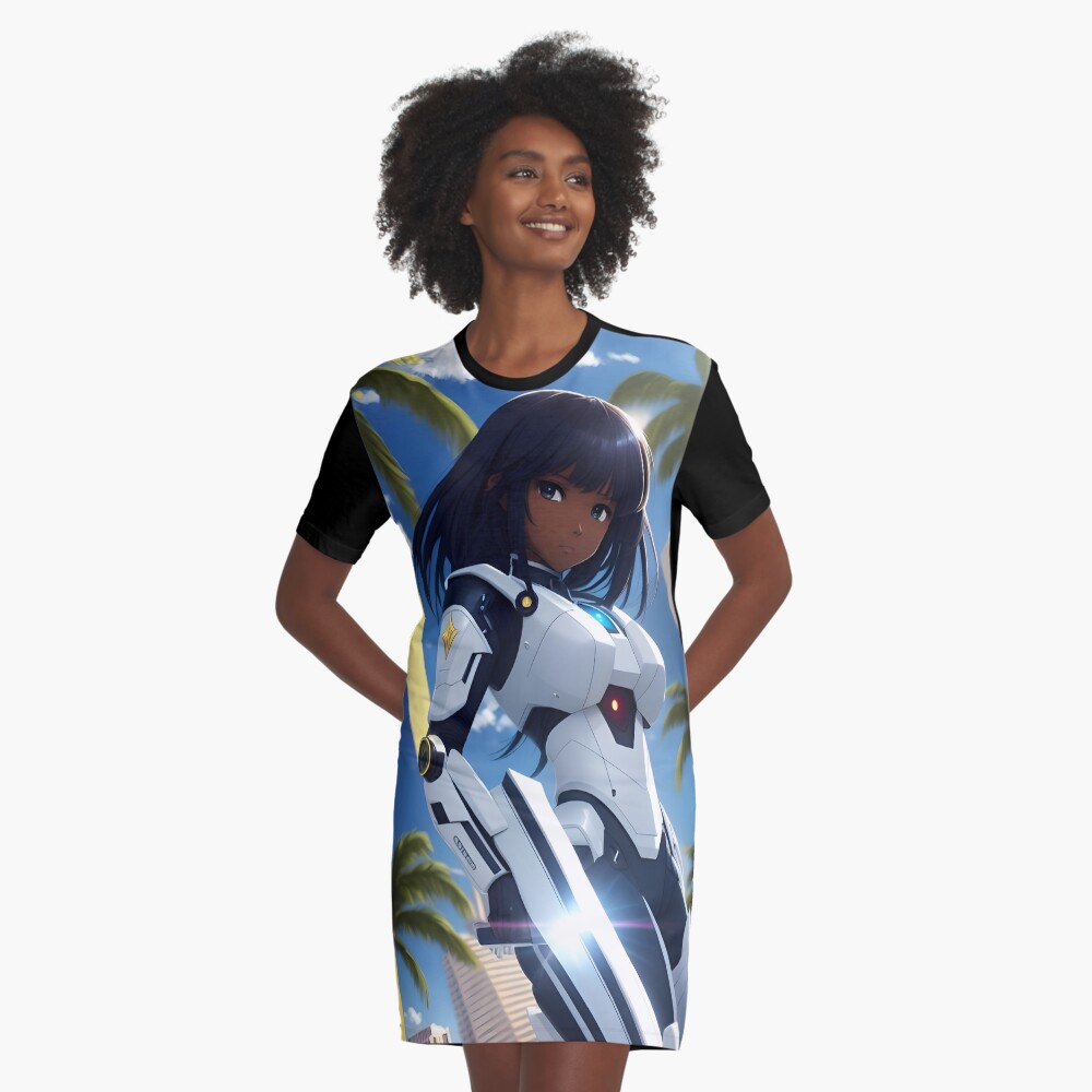 Premium Photo  Casual outfit of kawaii anime girl generative ai