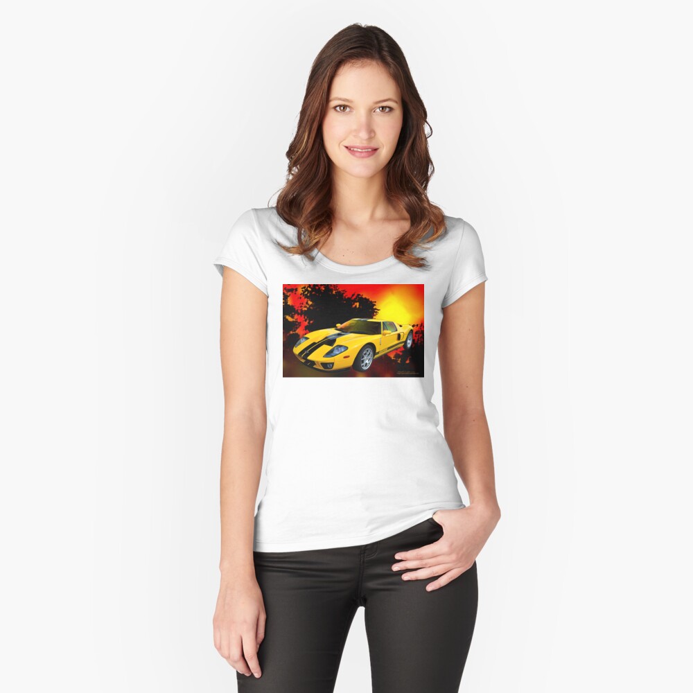 Item preview, Fitted Scoop T-Shirt designed and sold by michaelasamples.