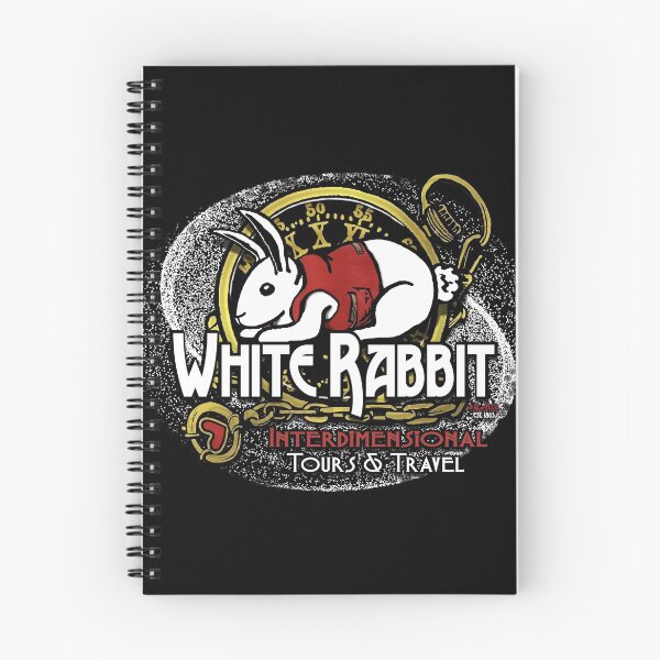 Item preview, White Rabbit- Interdimensional Tours & Travel designed and sold by torg.