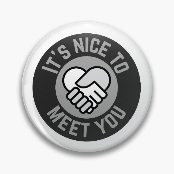 Item preview, It's nice to meet you - Pleasure to meet you, how do you do designed and sold by DesignIndiaStar.