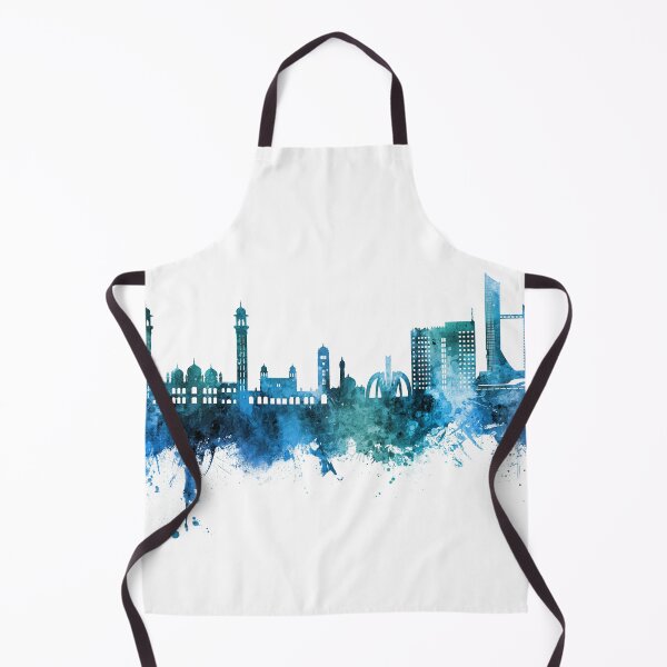 Item preview, Faisalabad Pakistan Skyline designed and sold by ArtPrints.