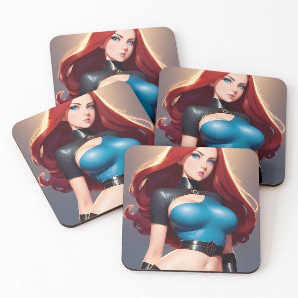 Item preview, Red-Haired Superhero Girl designed and sold by Anime Shape.