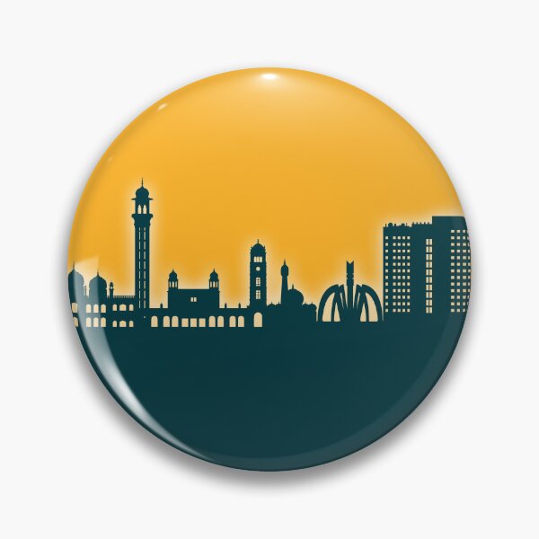 Item preview, Faisalabad Pakistan Skyline designed and sold by ArtPrints.
