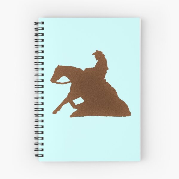 Item preview, Brown Reining Horse On Light Blue designed and sold by Stuffnthingz.