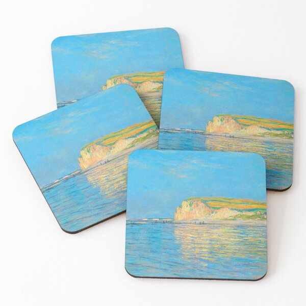 Item preview, Low Tide at Pourville by Claude Monet,Claude Monet famous paintings,Vintage Painting designed and sold by Tamas Das.