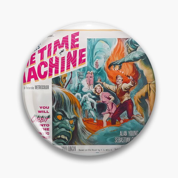 Item preview, Vintage Movie Poster The Time Machine designed and sold by ea-photos.