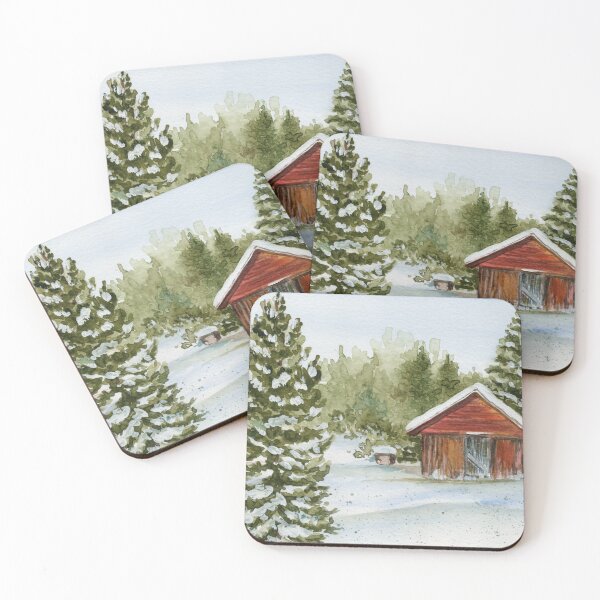 Item preview, Snowy Day designed and sold by Mugdha Kakade Studio.