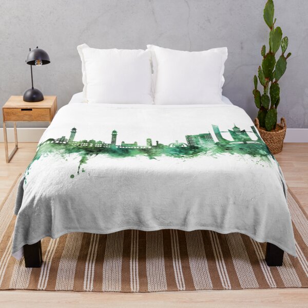 Item preview, Faisalabad Pakistan Skyline designed and sold by ArtPrints.