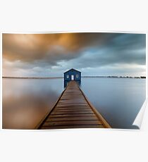 Crawley Edge Boatshed Poster