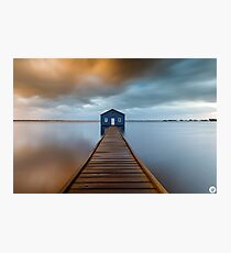 Crawley Edge Boatshed Photographic Print