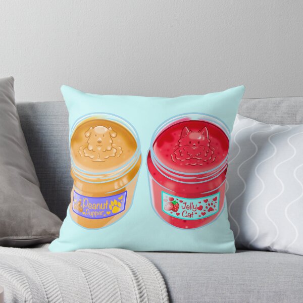 Item preview, Peanut Pupper and Strawberry Jelly Cat Jars designed and sold by Meo7643.