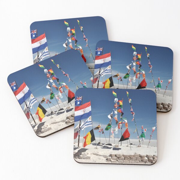 Item preview, Flags of the World: A United World in the Heart of the Salar de Uyuni designed and sold by franck380.
