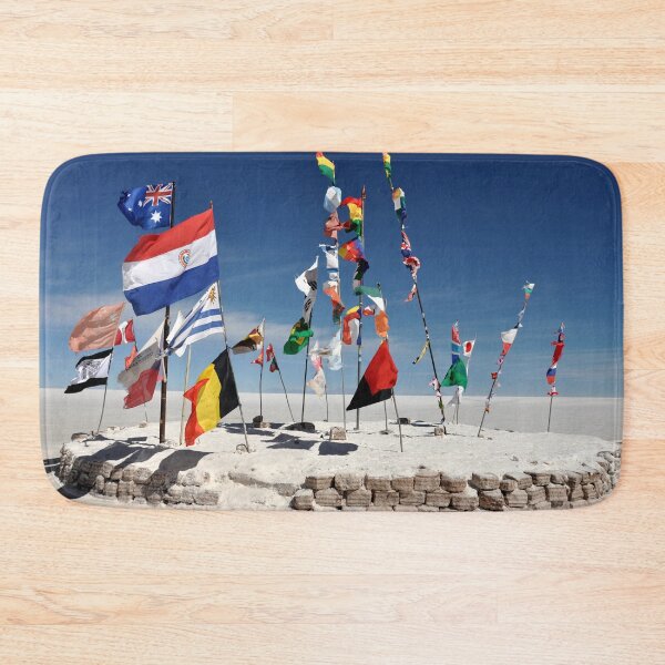 Item preview, Flags of the World: A United World in the Heart of the Salar de Uyuni designed and sold by franck380.