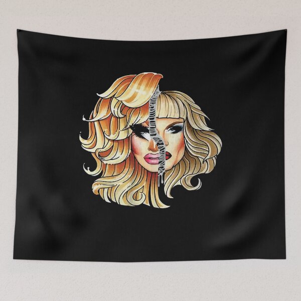 Item preview, Trixie and Katya Merch Trixie and Katya Split Faces Tshirt for Men Women Shirt Boy Girl Young Shirt Hoodie designed and sold by Natals33.