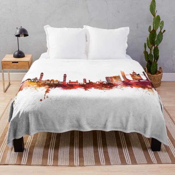 Item preview, Faisalabad Pakistan Skyline designed and sold by ArtPrints.