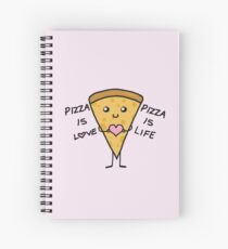 Pizza is Love Spiral Notebook