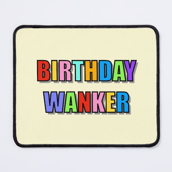 Item preview, Birthday Wanker! designed and sold by Adam Regester.