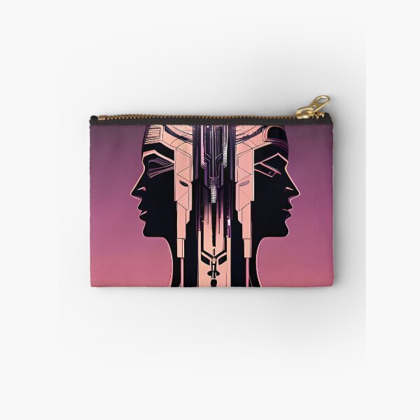 Item preview, Hathor, the Cyberpunk Egyptian Deity: Futuristic Sticker Design designed and sold by Mytho Merch.