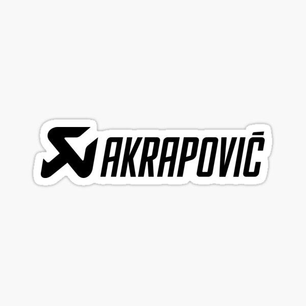 Motorcycle Exhaust Akrapovic Sticker Logo Akrapovic Silencer