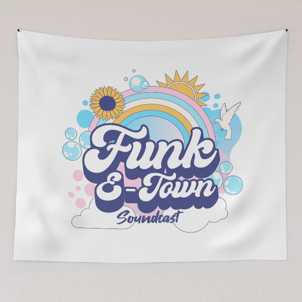 Item preview, FUNK E-TOWN SOUNDCAST  - Rainbow Shadow  designed and sold by Discothreadz.