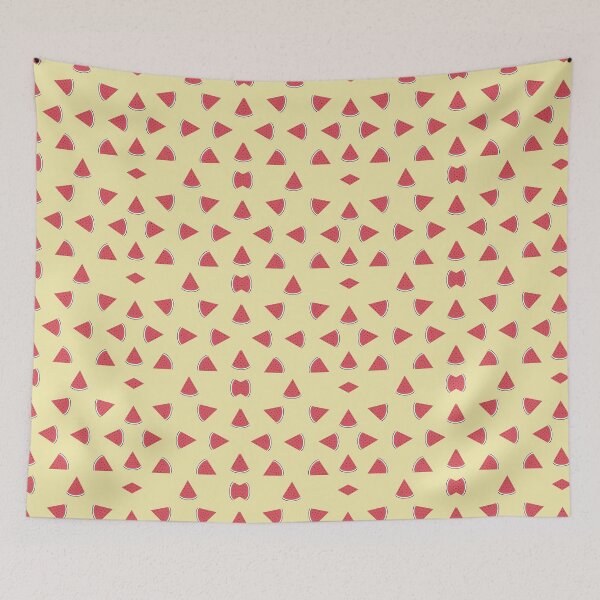 Item preview, red water melon  in pieces pattern designed and sold by MookTupnoy.