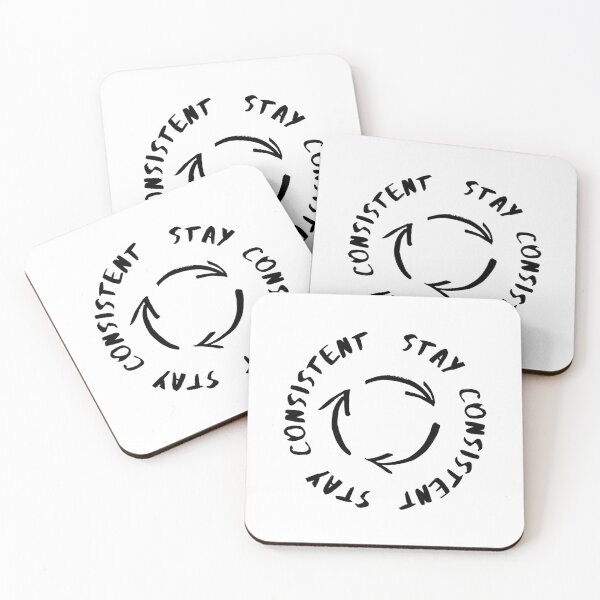 Item preview, Stay Consistent motivation and inspiration designed and sold by Sense-Trends.
