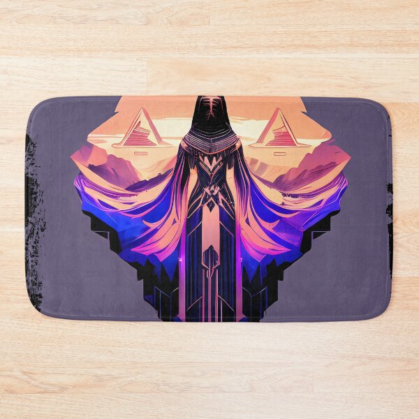 Item preview, Hathor, the Cyberpunk Egyptian Deity: Futuristic Sticker Design designed and sold by Mytho Merch.