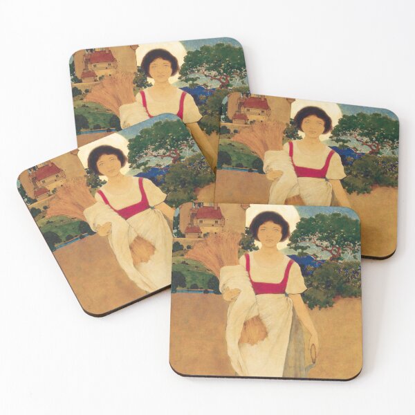 Item preview, Maxfield Parrish. The young gleaner. designed and sold by likiska.