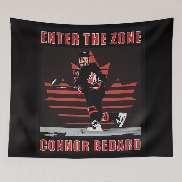 Artikelvorschau, Betreten Sie die Zone: Connor Bedard entworfen und verkauft von HockeyWear13.