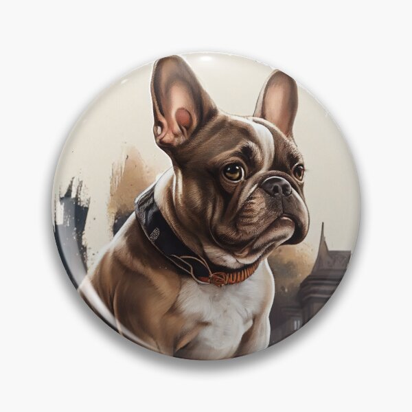 Item preview, French bulldog portrait designed and sold by Designs by Sean Z.