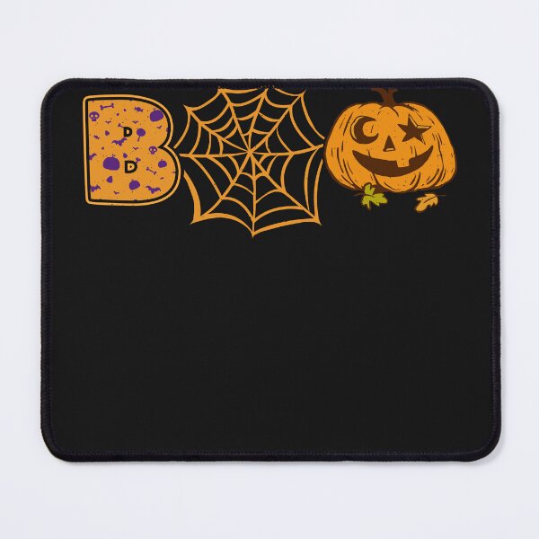 Item preview, Funny Boo with Pumpkin & Spider Web designed and sold by ChrisFeil.