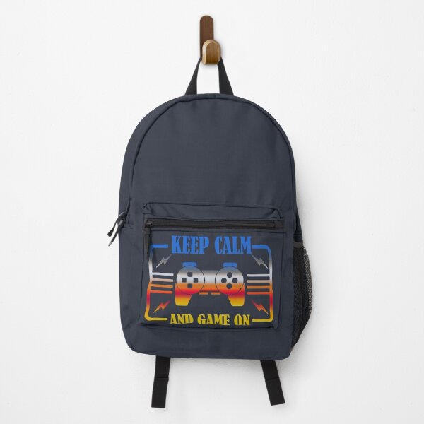 Item preview, Keep Calm And Game On, funny gamer designed and sold by Willem Horinga.