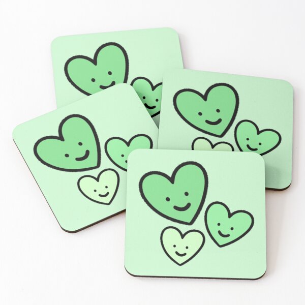 Item preview, Pastel Green Hearts designed and sold by everything4eva.