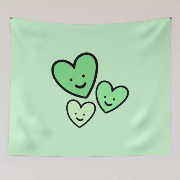 Item preview, Pastel Green Hearts designed and sold by everything4eva.