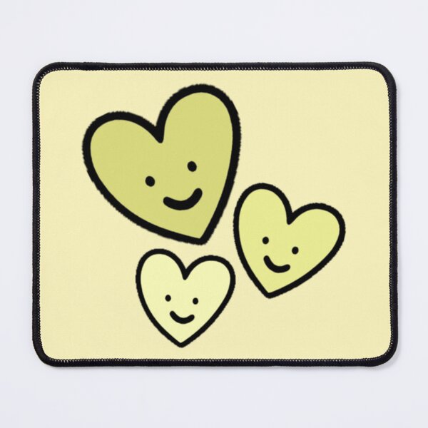 Item preview, Pastel Yellow Hearts designed and sold by everything4eva.