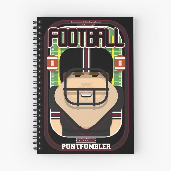 Artikelvorschau, American Football Black und Kastanienbraun - Enzone Puntfumbler - Bob-Version entworfen und verkauft von boxedspaper.