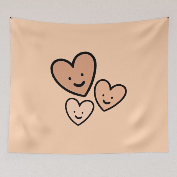 Item preview, Pastel Orange Hearts designed and sold by everything4eva.