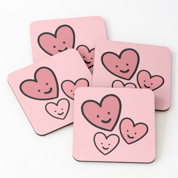 Item preview, Pastel Pink Hearts designed and sold by everything4eva.