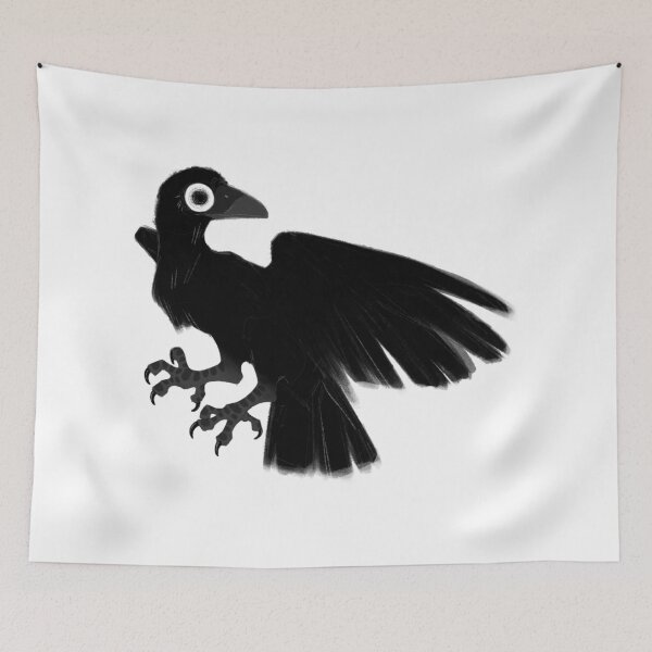 Item preview, Raven designed and sold by HuntingForTeeth.