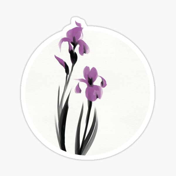 Item preview, Irises Bloom designed and sold by Lisa Furze.