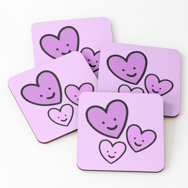 Item preview, Pastel Purple Hearts designed and sold by everything4eva.