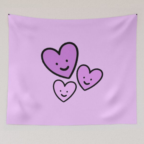 Item preview, Pastel Purple Hearts designed and sold by everything4eva.