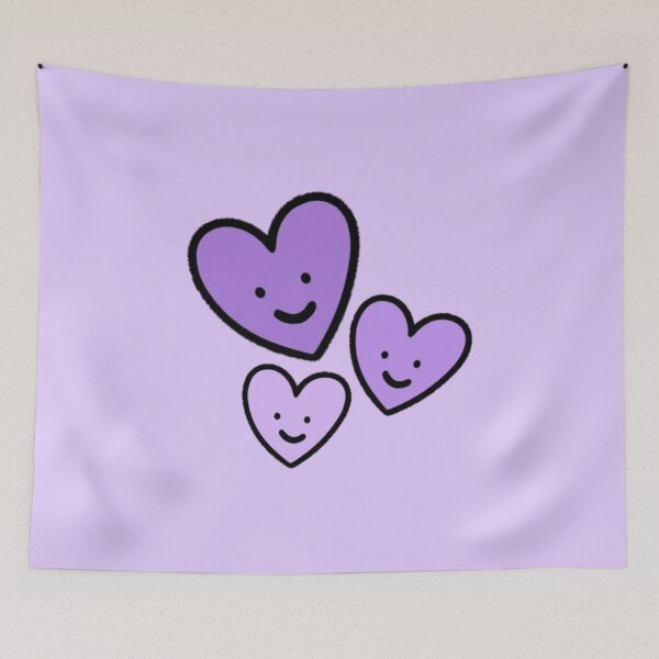 Item preview, Pastel Purple Hearts designed and sold by everything4eva.