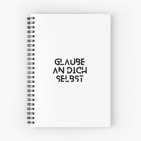 Item preview, Glaube an dich selbst - Typography designed and sold by RM-Journey.