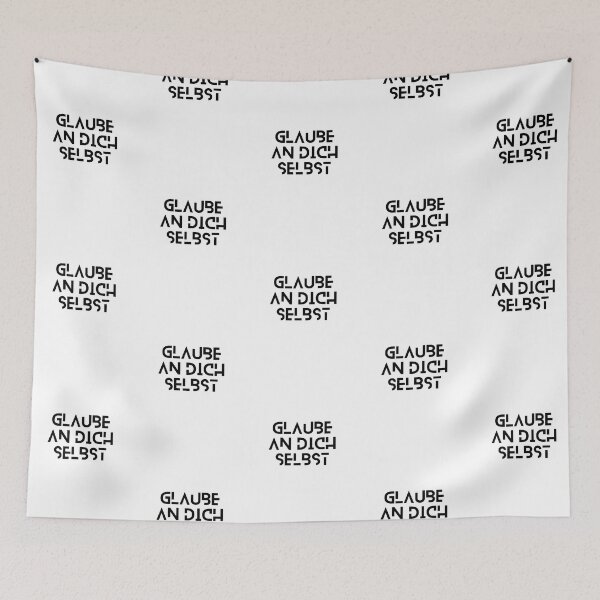 Item preview, Glaube an dich selbst - Typography designed and sold by RM-Journey.