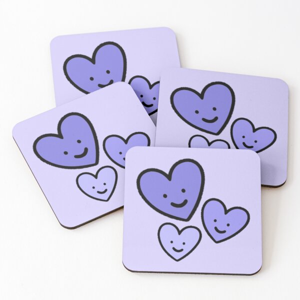 Item preview, Pastel Purple Hearts designed and sold by everything4eva.
