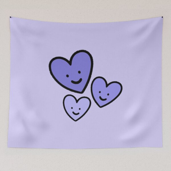 Item preview, Pastel Purple Hearts designed and sold by everything4eva.