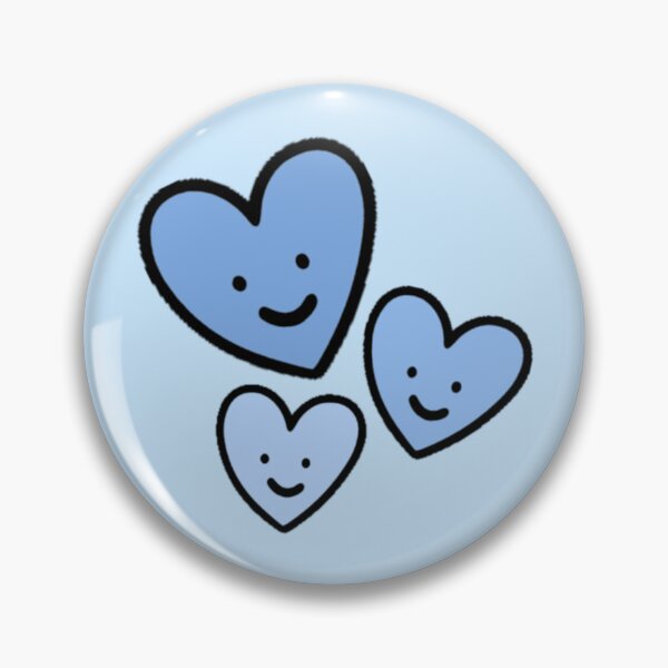 Item preview, Pastel Blue Hearts designed and sold by everything4eva.