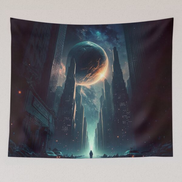 Item preview, Fantasy world new york designed and sold by MystiS.